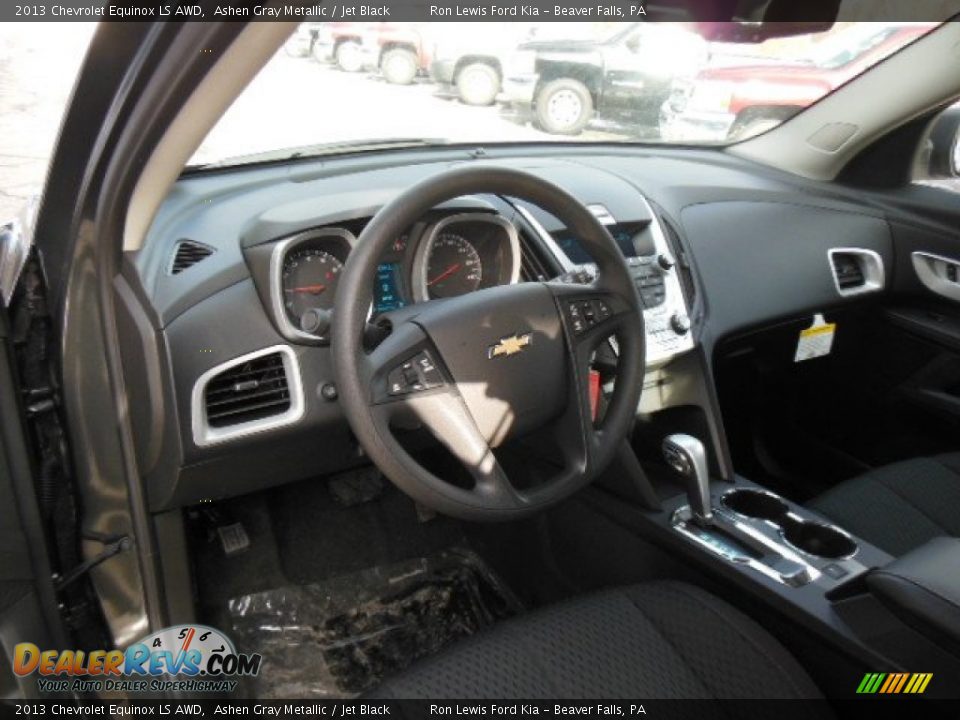 2013 Chevrolet Equinox LS AWD Ashen Gray Metallic / Jet Black Photo #10
