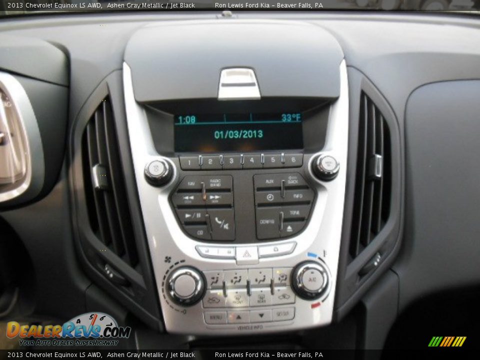 2013 Chevrolet Equinox LS AWD Ashen Gray Metallic / Jet Black Photo #16