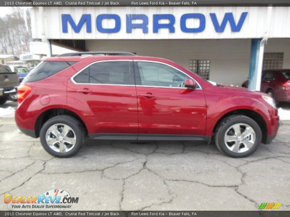 2013 Chevrolet Equinox LT AWD Crystal Red Tintcoat / Jet Black Photo #1