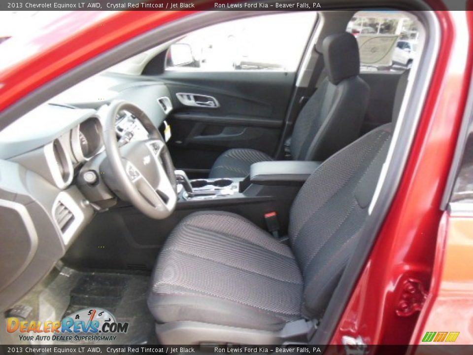 2013 Chevrolet Equinox LT AWD Crystal Red Tintcoat / Jet Black Photo #11