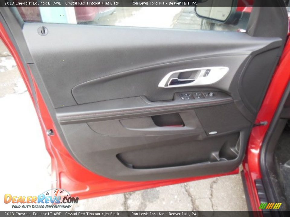 2013 Chevrolet Equinox LT AWD Crystal Red Tintcoat / Jet Black Photo #12