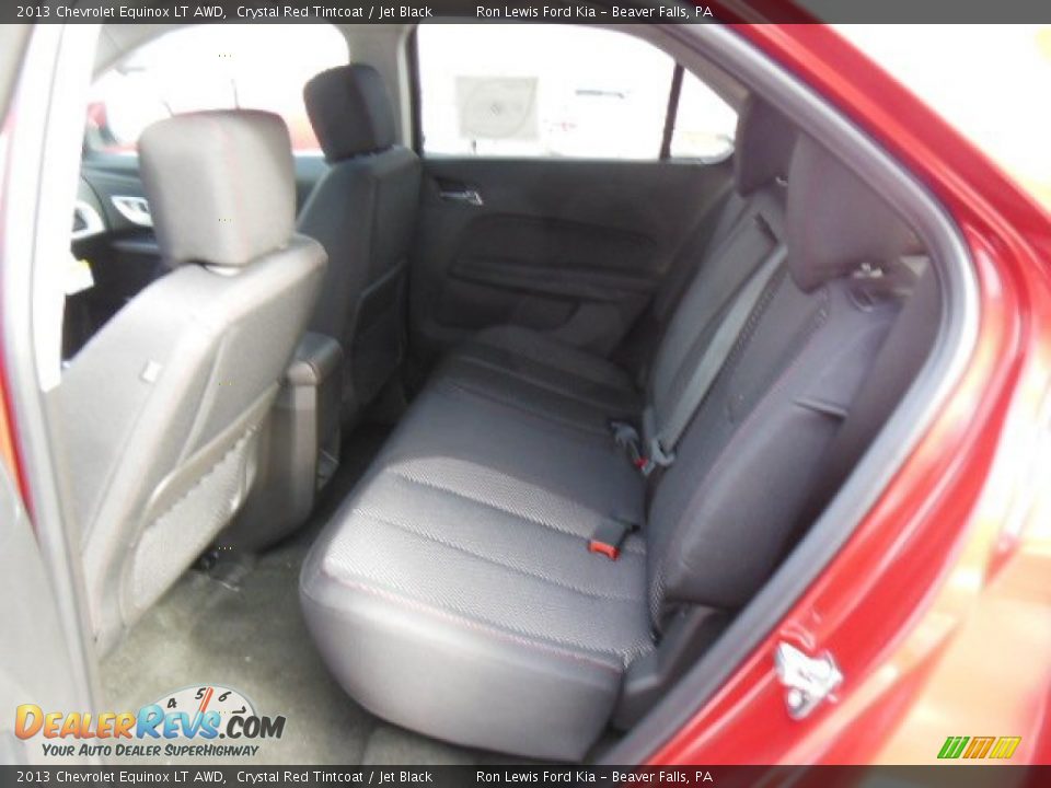 2013 Chevrolet Equinox LT AWD Crystal Red Tintcoat / Jet Black Photo #13