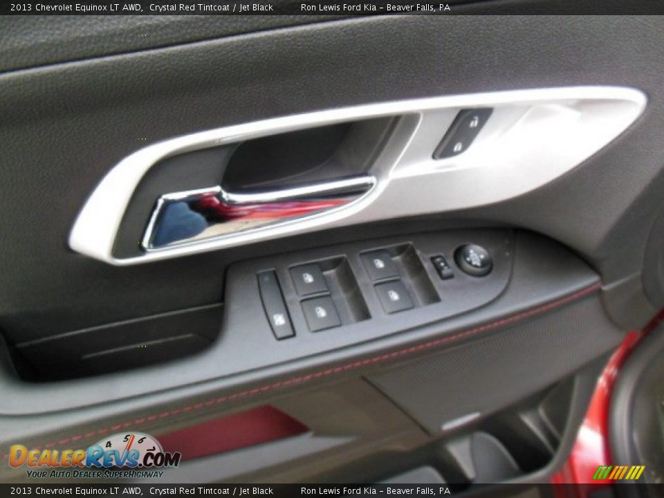 2013 Chevrolet Equinox LT AWD Crystal Red Tintcoat / Jet Black Photo #15