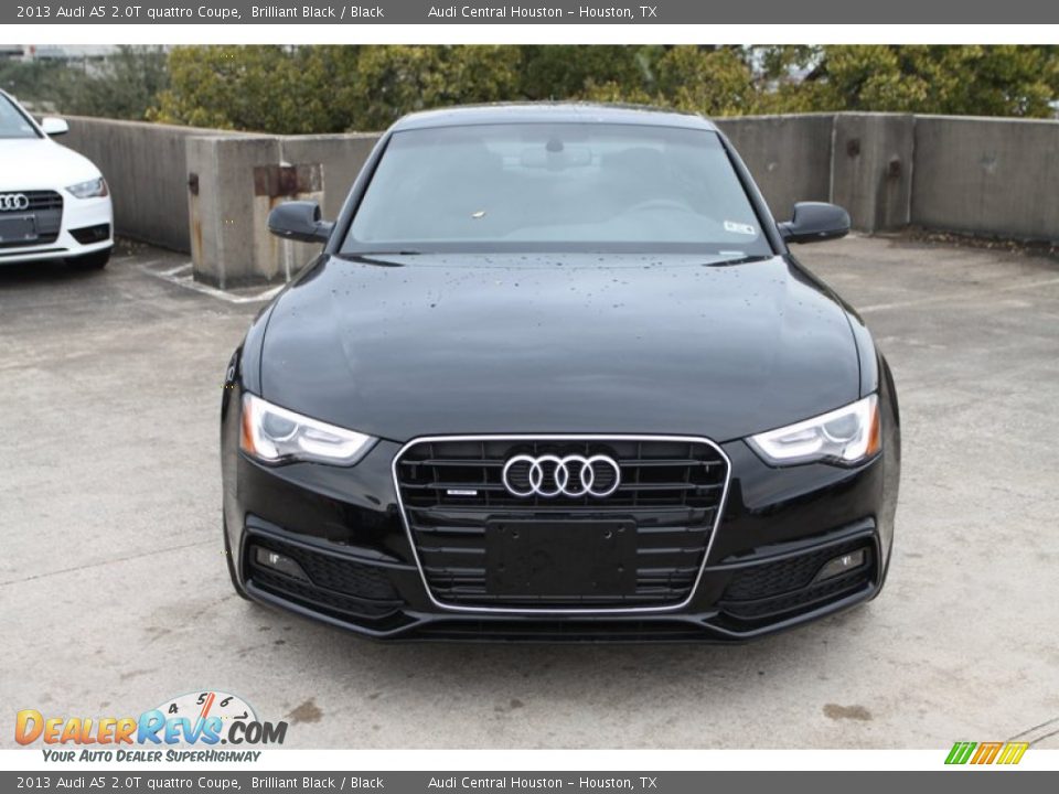 2013 Audi A5 2.0T quattro Coupe Brilliant Black / Black Photo #2