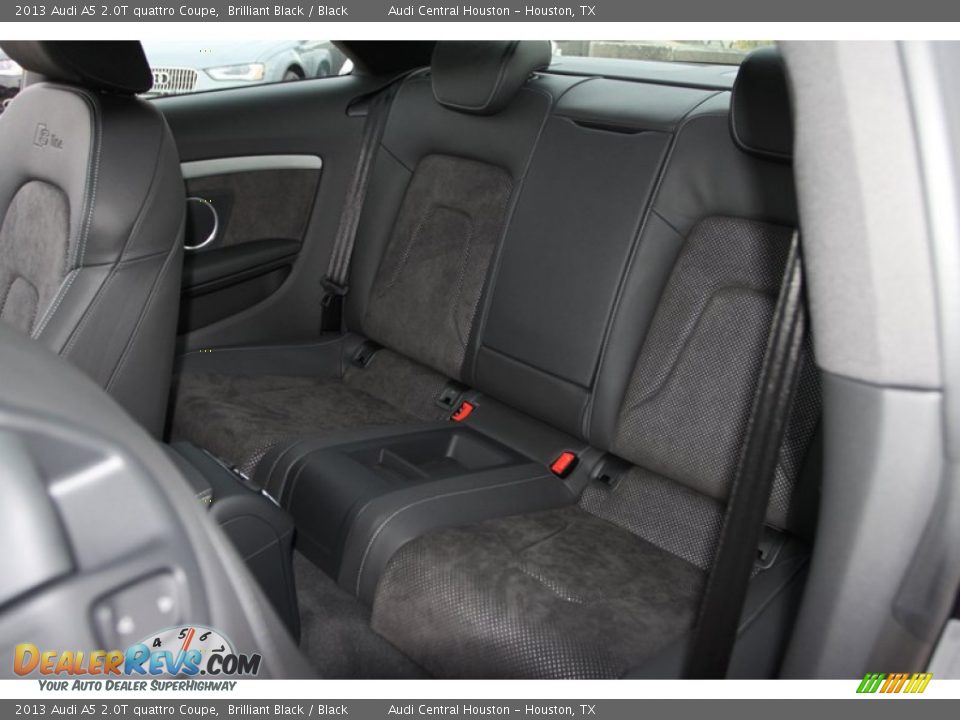 2013 Audi A5 2.0T quattro Coupe Brilliant Black / Black Photo #14