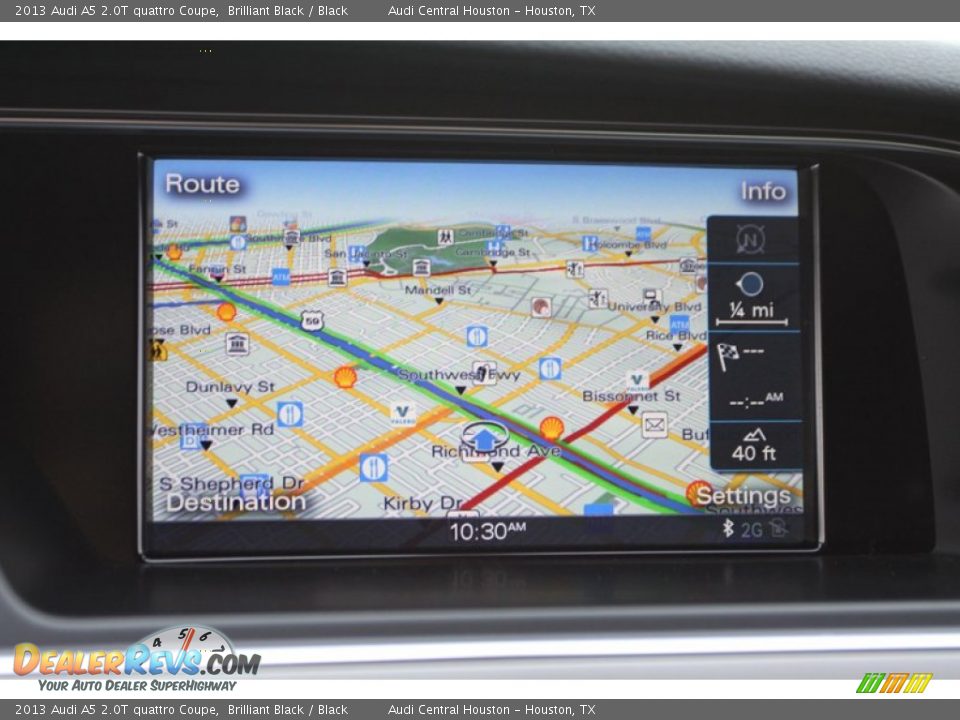 2013 Audi A5 2.0T quattro Coupe Brilliant Black / Black Photo #15