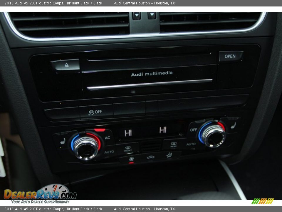 2013 Audi A5 2.0T quattro Coupe Brilliant Black / Black Photo #16