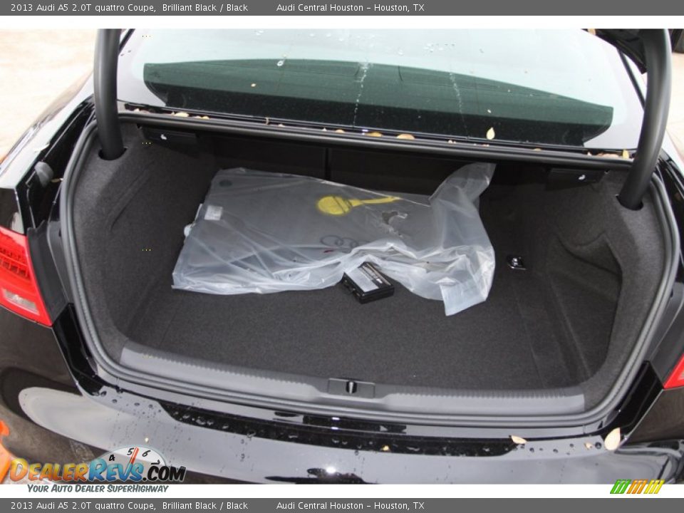2013 Audi A5 2.0T quattro Coupe Brilliant Black / Black Photo #19