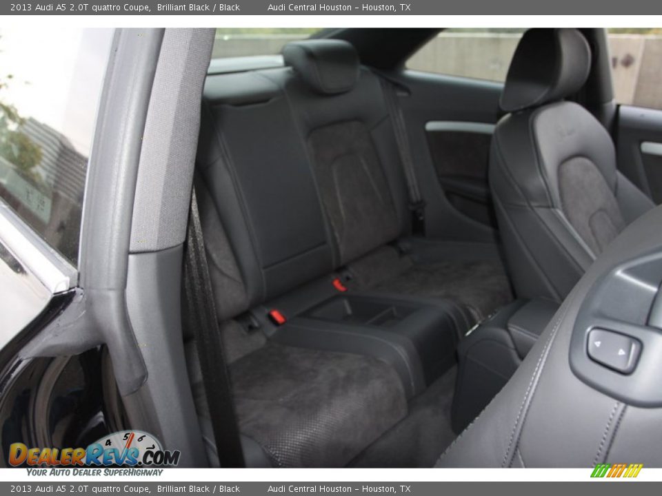 2013 Audi A5 2.0T quattro Coupe Brilliant Black / Black Photo #20
