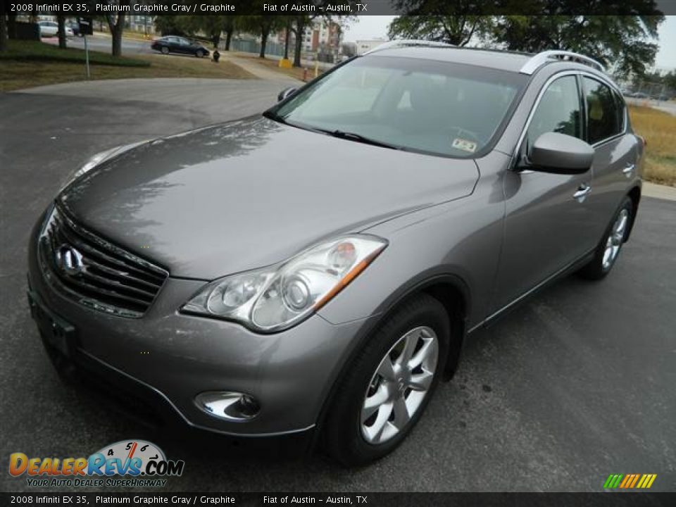 2008 Infiniti EX 35 Platinum Graphite Gray / Graphite Photo #1