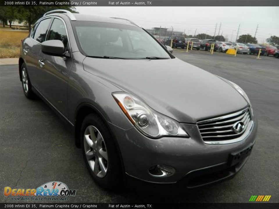2008 Infiniti EX 35 Platinum Graphite Gray / Graphite Photo #3