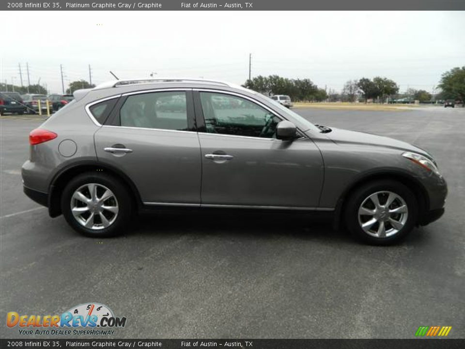 2008 Infiniti EX 35 Platinum Graphite Gray / Graphite Photo #4