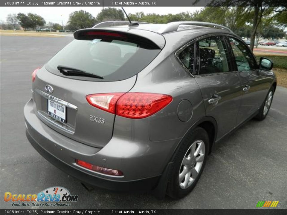 2008 Infiniti EX 35 Platinum Graphite Gray / Graphite Photo #5