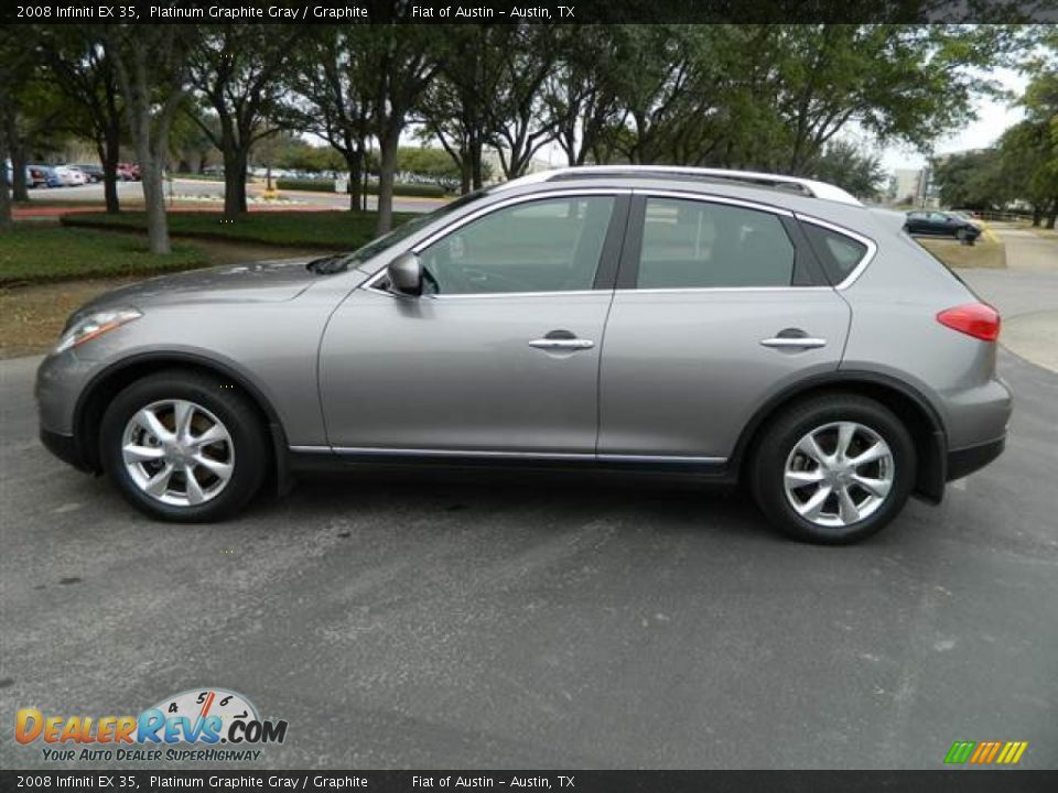2008 Infiniti EX 35 Platinum Graphite Gray / Graphite Photo #8