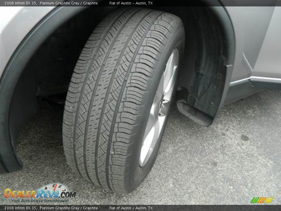 2008 Infiniti EX 35 Platinum Graphite Gray / Graphite Photo #10
