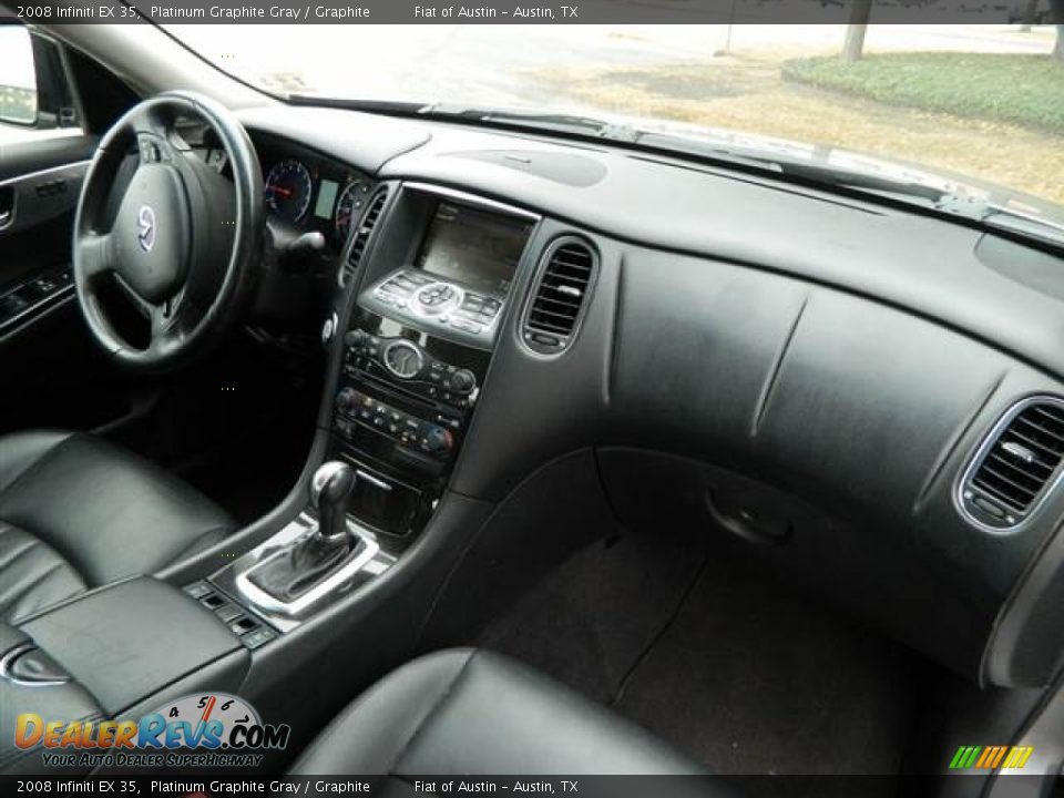2008 Infiniti EX 35 Platinum Graphite Gray / Graphite Photo #11
