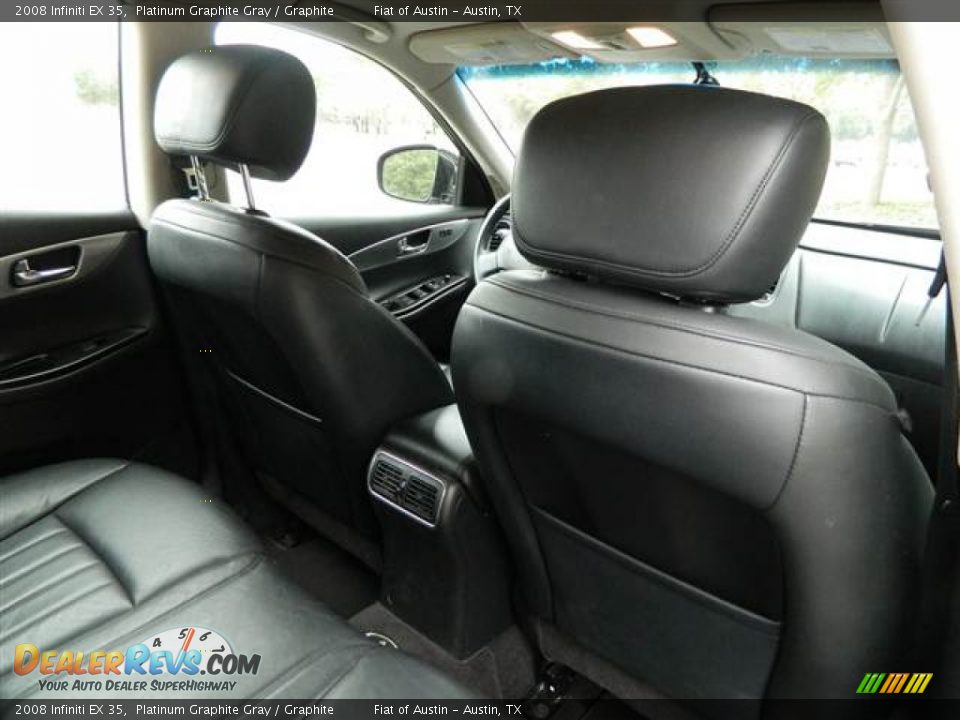 2008 Infiniti EX 35 Platinum Graphite Gray / Graphite Photo #13