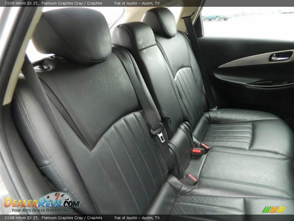 2008 Infiniti EX 35 Platinum Graphite Gray / Graphite Photo #14
