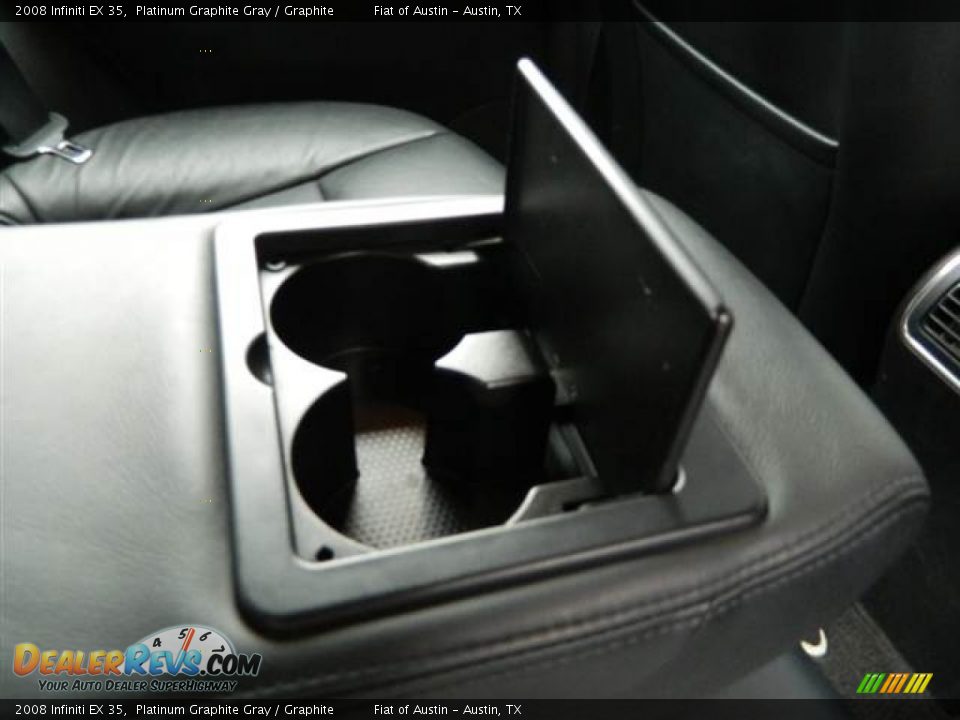 2008 Infiniti EX 35 Platinum Graphite Gray / Graphite Photo #15