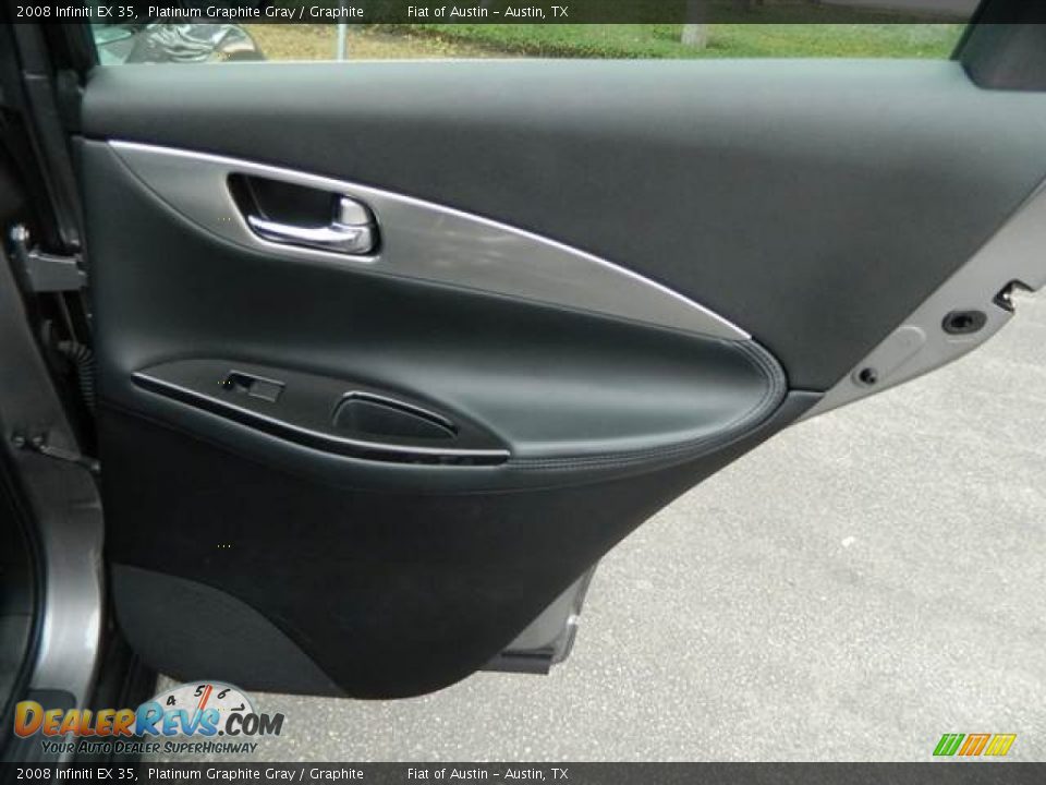 2008 Infiniti EX 35 Platinum Graphite Gray / Graphite Photo #16