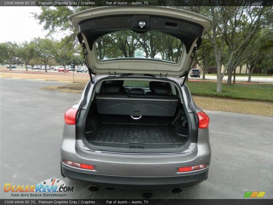 2008 Infiniti EX 35 Platinum Graphite Gray / Graphite Photo #17