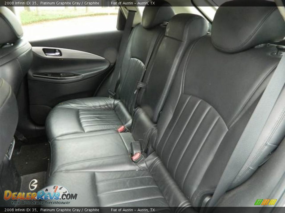 2008 Infiniti EX 35 Platinum Graphite Gray / Graphite Photo #19