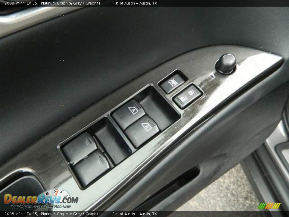 2008 Infiniti EX 35 Platinum Graphite Gray / Graphite Photo #22