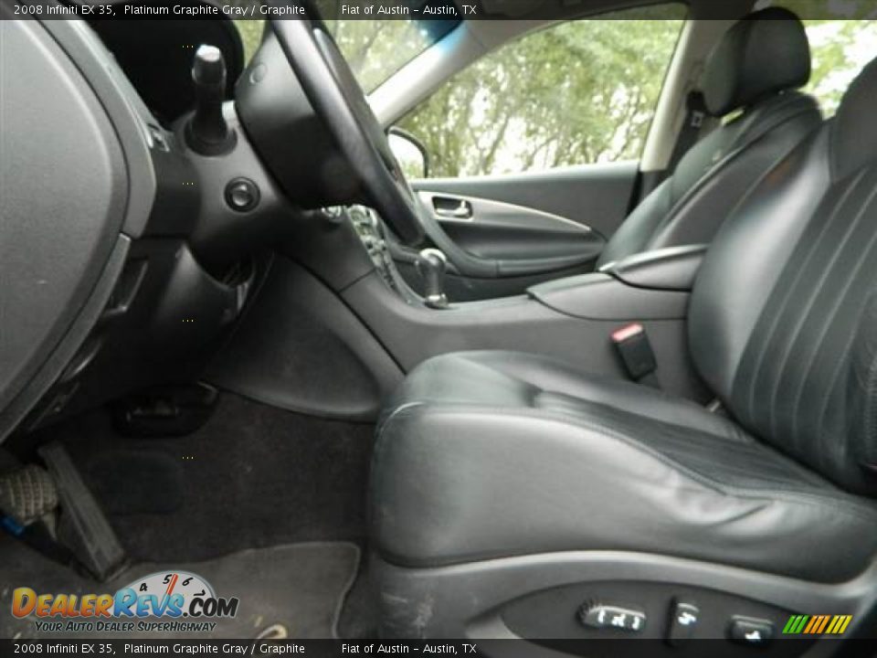2008 Infiniti EX 35 Platinum Graphite Gray / Graphite Photo #23