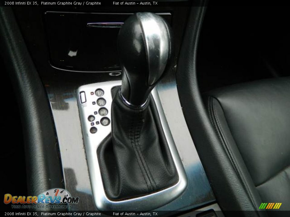 2008 Infiniti EX 35 Platinum Graphite Gray / Graphite Photo #25