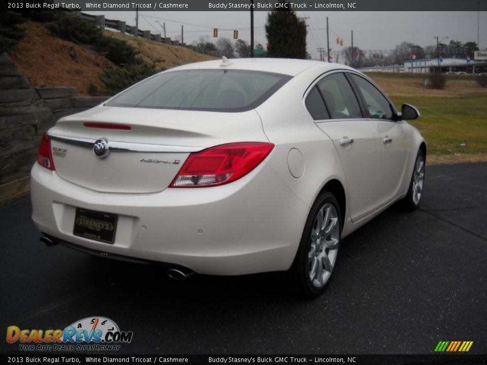 2013 Buick Regal Turbo White Diamond Tricoat / Cashmere Photo #2