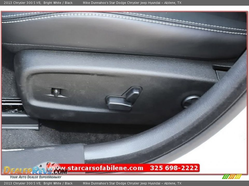 2013 Chrysler 300 S V8 Bright White / Black Photo #12