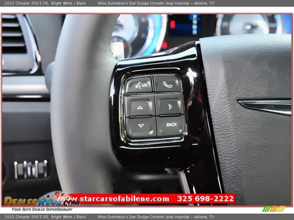 2013 Chrysler 300 S V8 Bright White / Black Photo #15