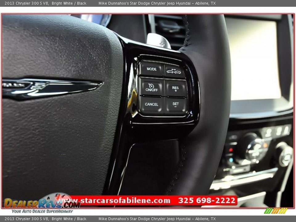 2013 Chrysler 300 S V8 Bright White / Black Photo #16