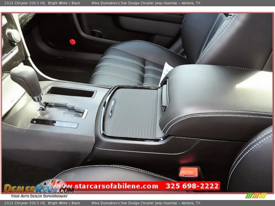 2013 Chrysler 300 S V8 Bright White / Black Photo #17