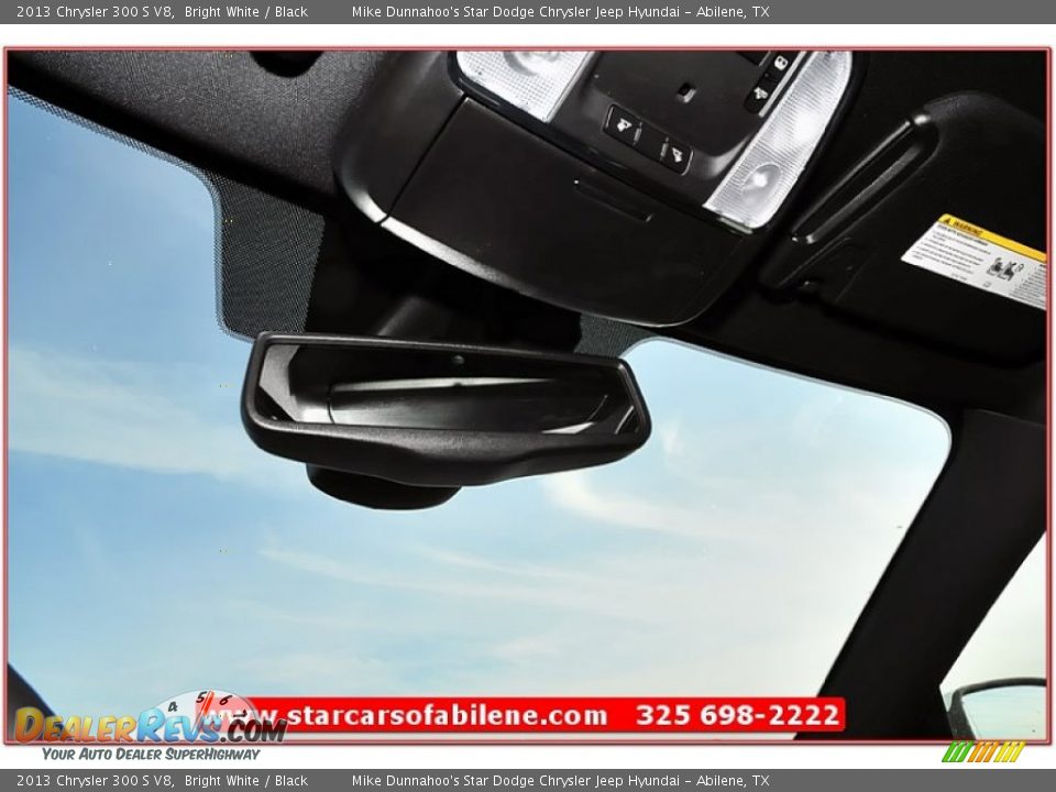 2013 Chrysler 300 S V8 Bright White / Black Photo #18