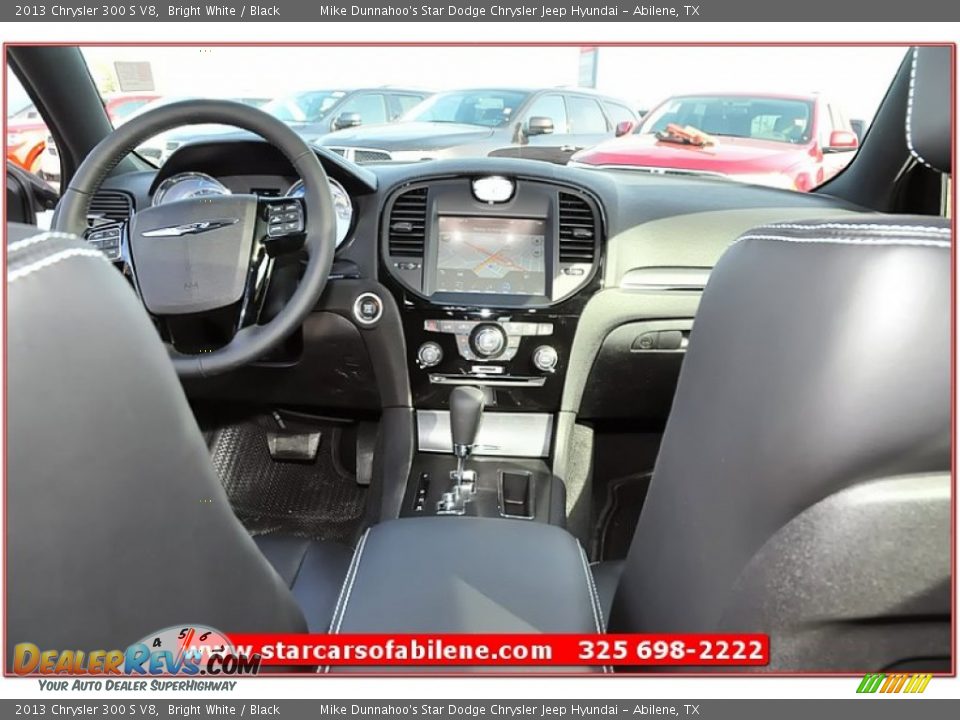 2013 Chrysler 300 S V8 Bright White / Black Photo #22