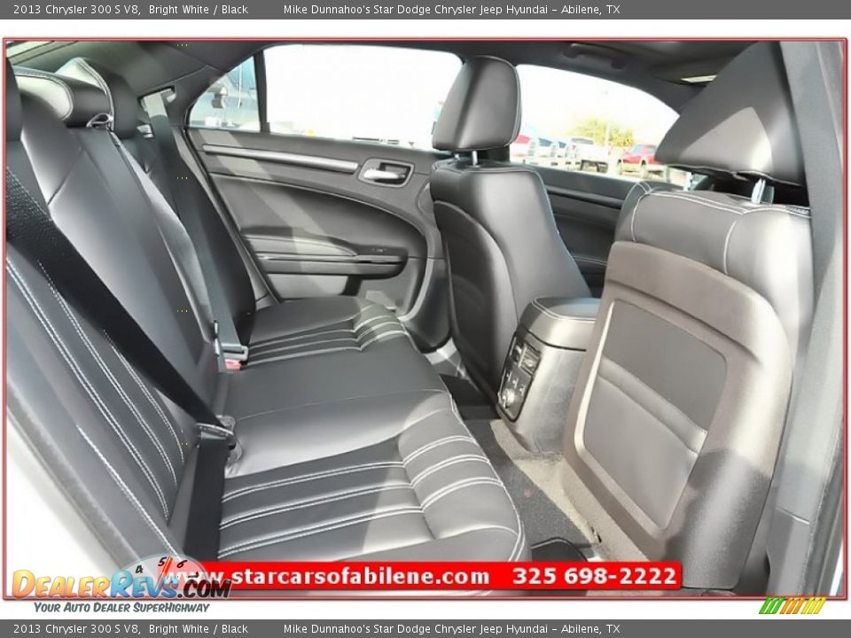 2013 Chrysler 300 S V8 Bright White / Black Photo #24