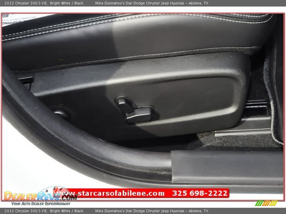 2013 Chrysler 300 S V8 Bright White / Black Photo #26