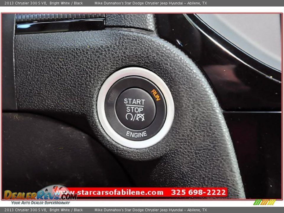 2013 Chrysler 300 S V8 Bright White / Black Photo #29