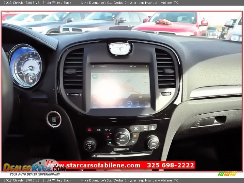 2013 Chrysler 300 S V8 Bright White / Black Photo #30