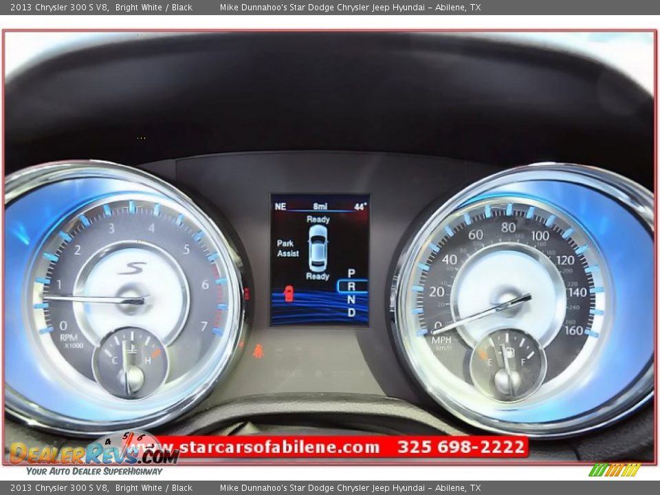 2013 Chrysler 300 S V8 Bright White / Black Photo #34