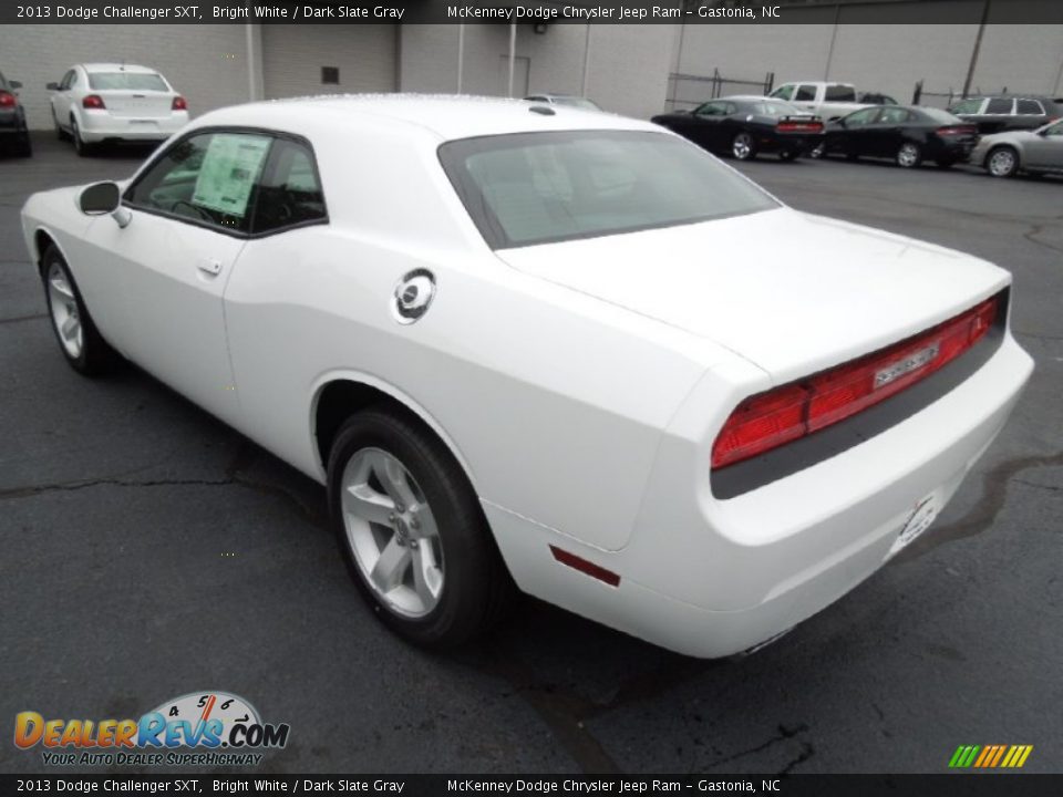 Bright White 2013 Dodge Challenger SXT Photo #4