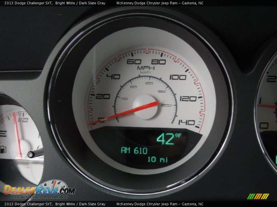 2013 Dodge Challenger SXT Bright White / Dark Slate Gray Photo #16