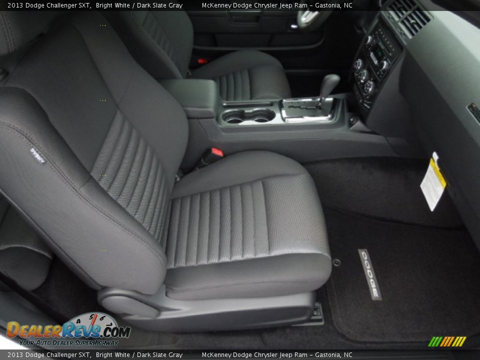 2013 Dodge Challenger SXT Bright White / Dark Slate Gray Photo #19