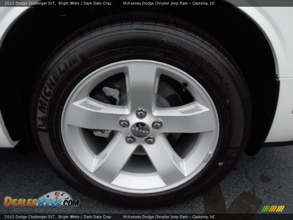2013 Dodge Challenger SXT Bright White / Dark Slate Gray Photo #21