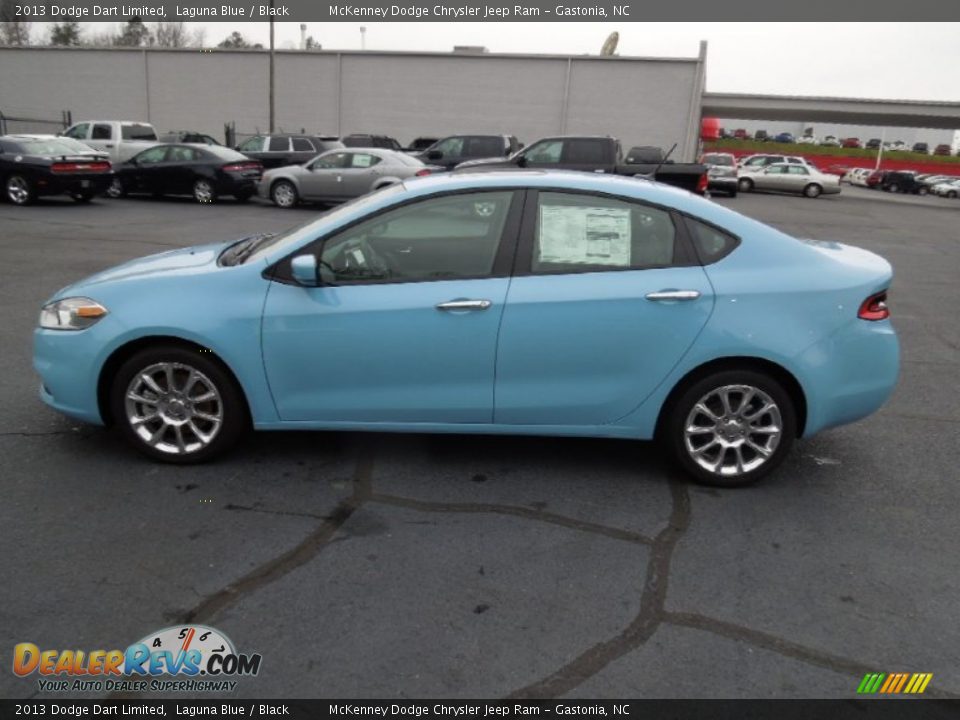 Laguna Blue 2013 Dodge Dart Limited Photo #3