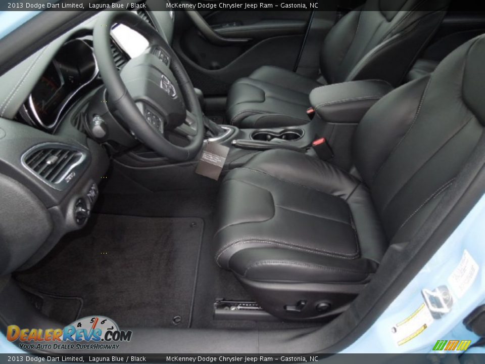 Front Seat of 2013 Dodge Dart Limited Photo #8