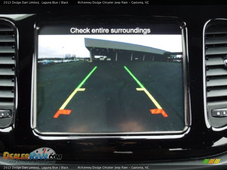 2013 Dodge Dart Limited Laguna Blue / Black Photo #16