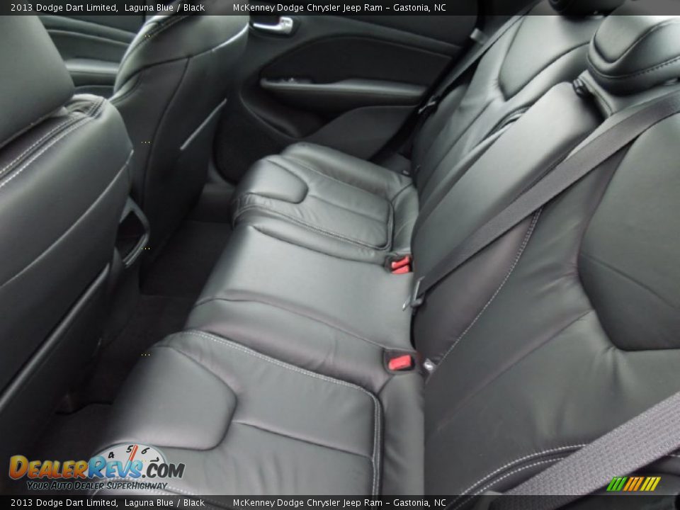 2013 Dodge Dart Limited Laguna Blue / Black Photo #19