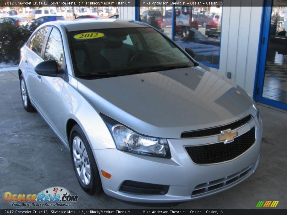 2012 Chevrolet Cruze LS Silver Ice Metallic / Jet Black/Medium Titanium Photo #1